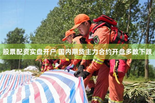 股票配资实盘开户 国内期货主力合约开盘多数下跌