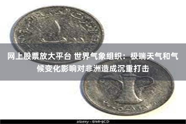 网上股票放大平台 世界气象组织：极端天气和气候变化影响对非洲造成沉重打击
