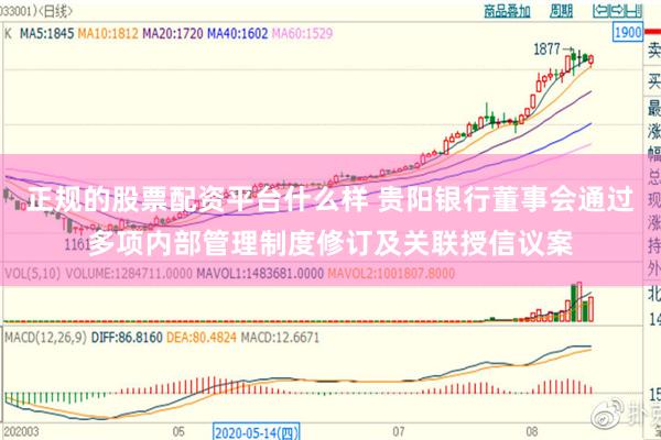 正规的股票配资平台什么样 贵阳银行董事会通过多项内部管理制度修订及关联授信议案