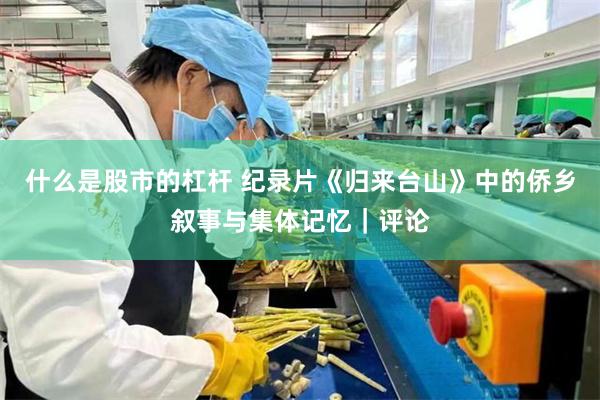 什么是股市的杠杆 纪录片《归来台山》中的侨乡叙事与集体记忆｜评论